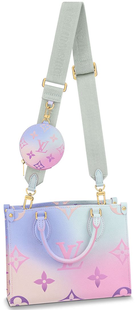 pastel louis vuitton bag